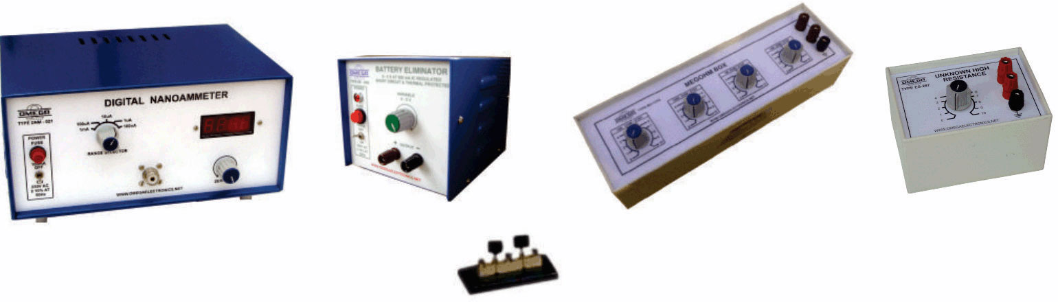 Measurement of high resistance by substitution method using nanoammeter(C.R.)