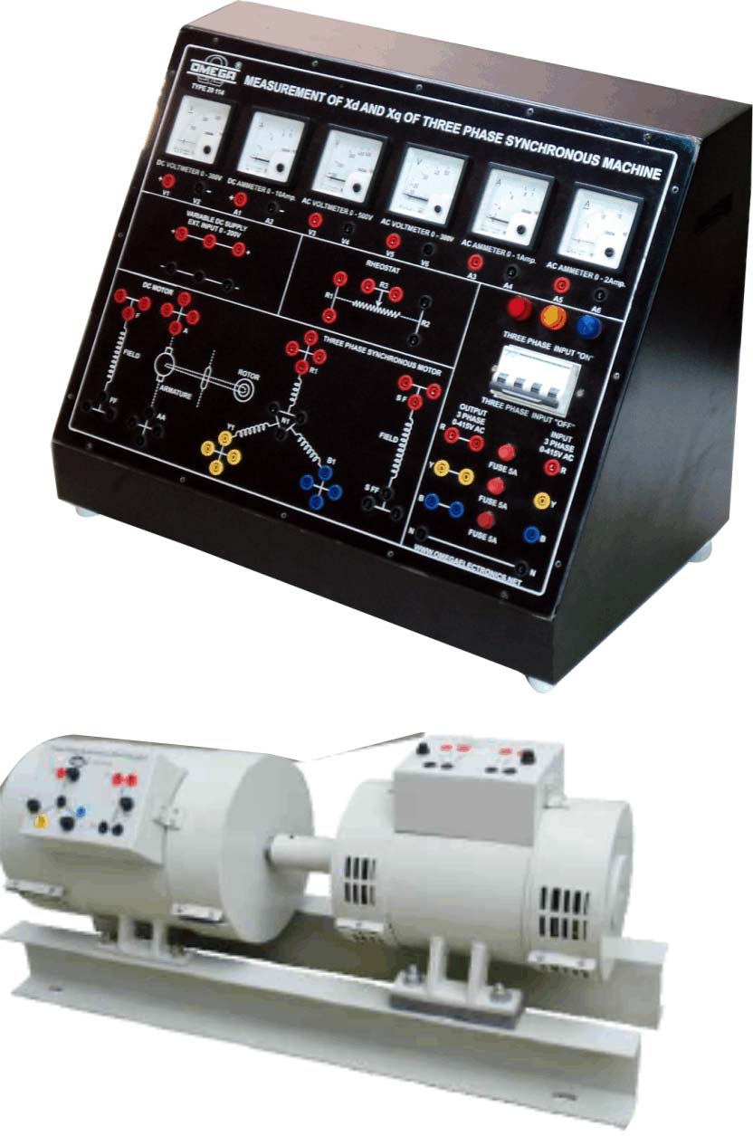 Measurement Of Xd And Xq Of Three Phase Synchronous Machine