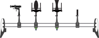 Focal length of concave lens by telescope