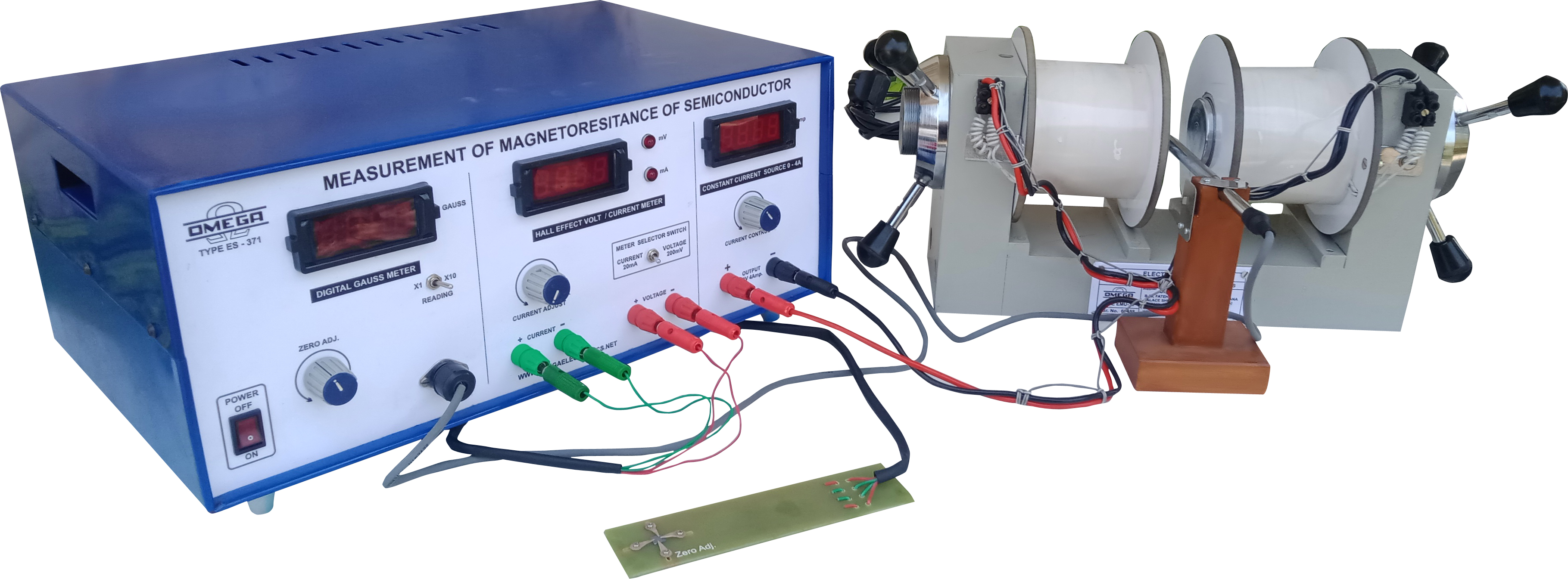 Measurement of Magneto Resistance of Semiconductor