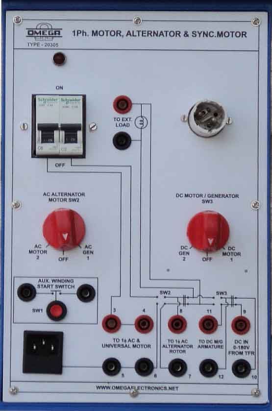 1 Phase Motor, Alternator & Sync. Motor