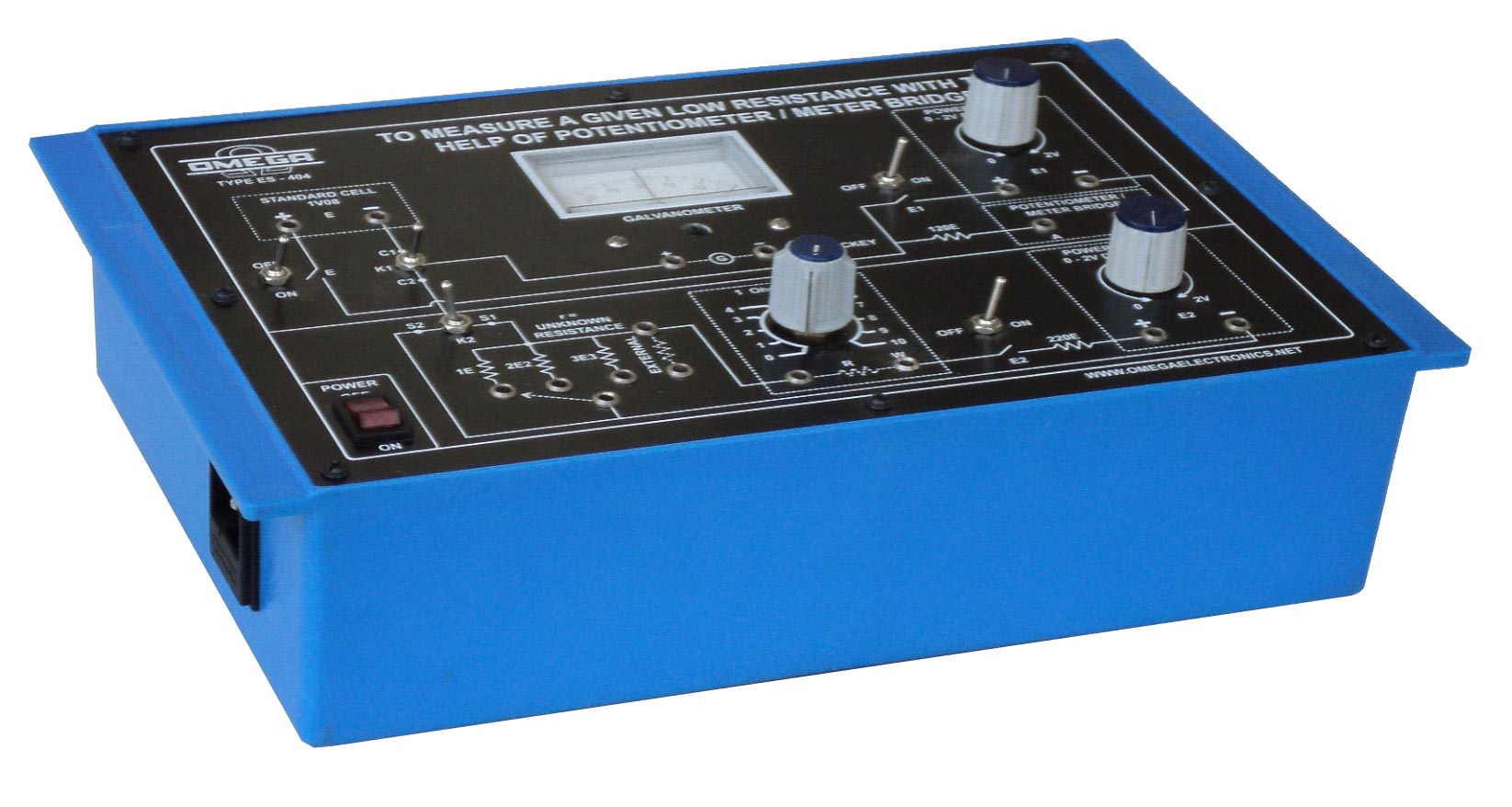 To measure a given low resistance with the help of potentiometer/meter bridge