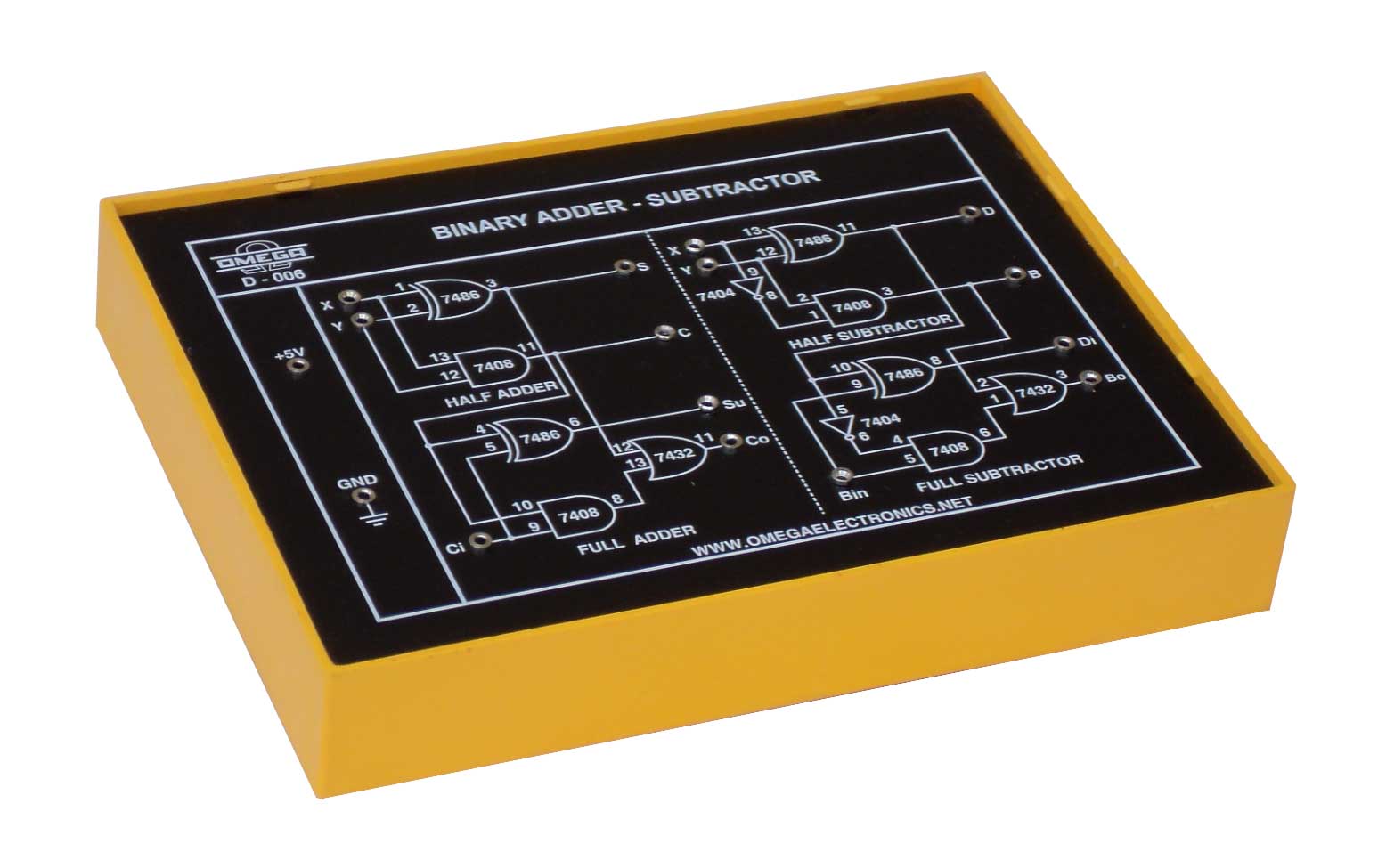 Binary Adder And Subtractor