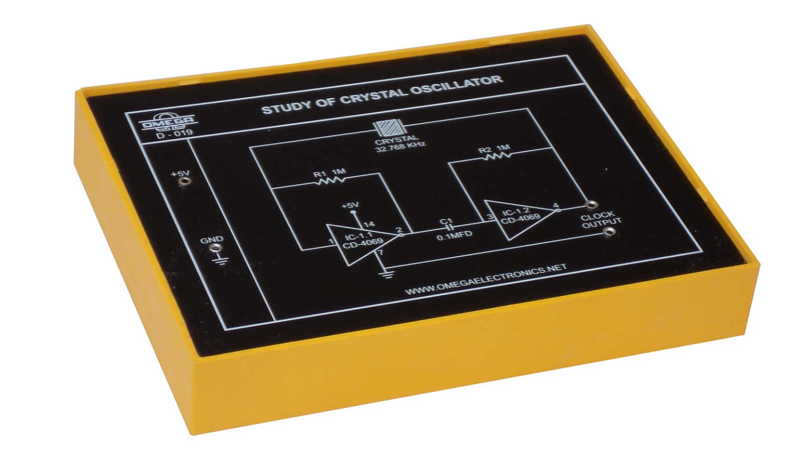 Study Of Crystal Oscillator