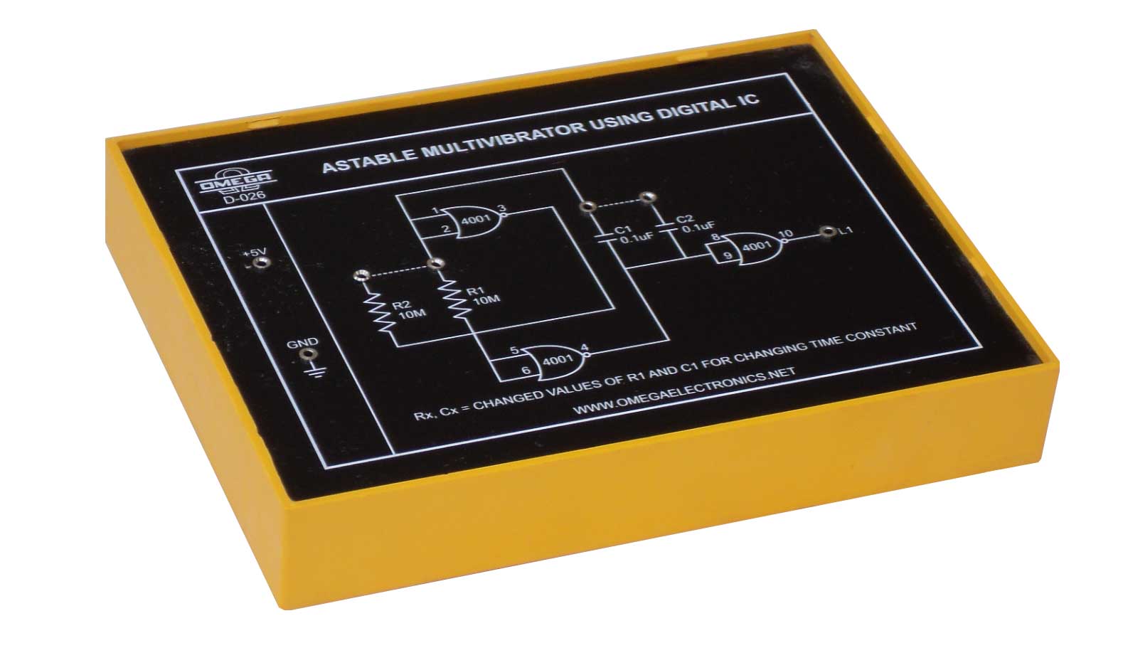 Astable Multivibrator Using Digital IC