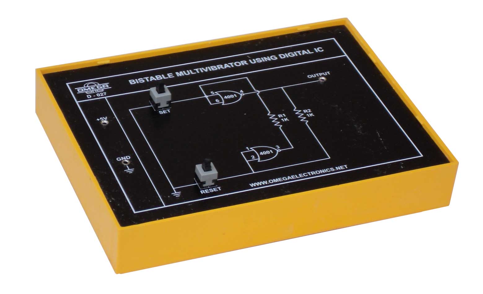 Bistable Multivibrator Using Digital IC