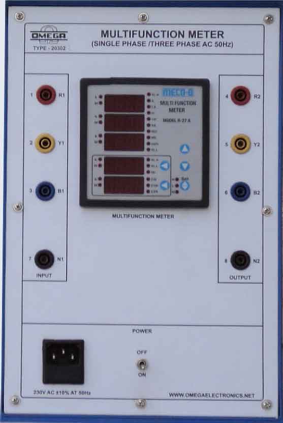 Multi Function Meter (Single Phase/Three Phase AC 50Hz)