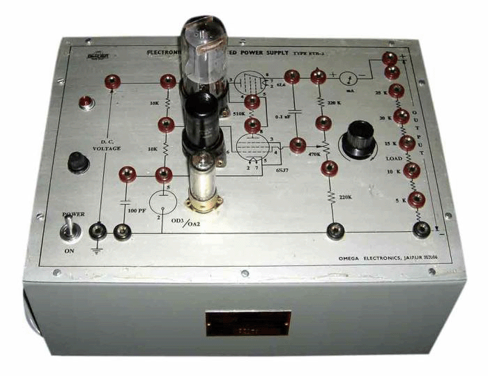 Electronically Regulated Power Supply (V.V)