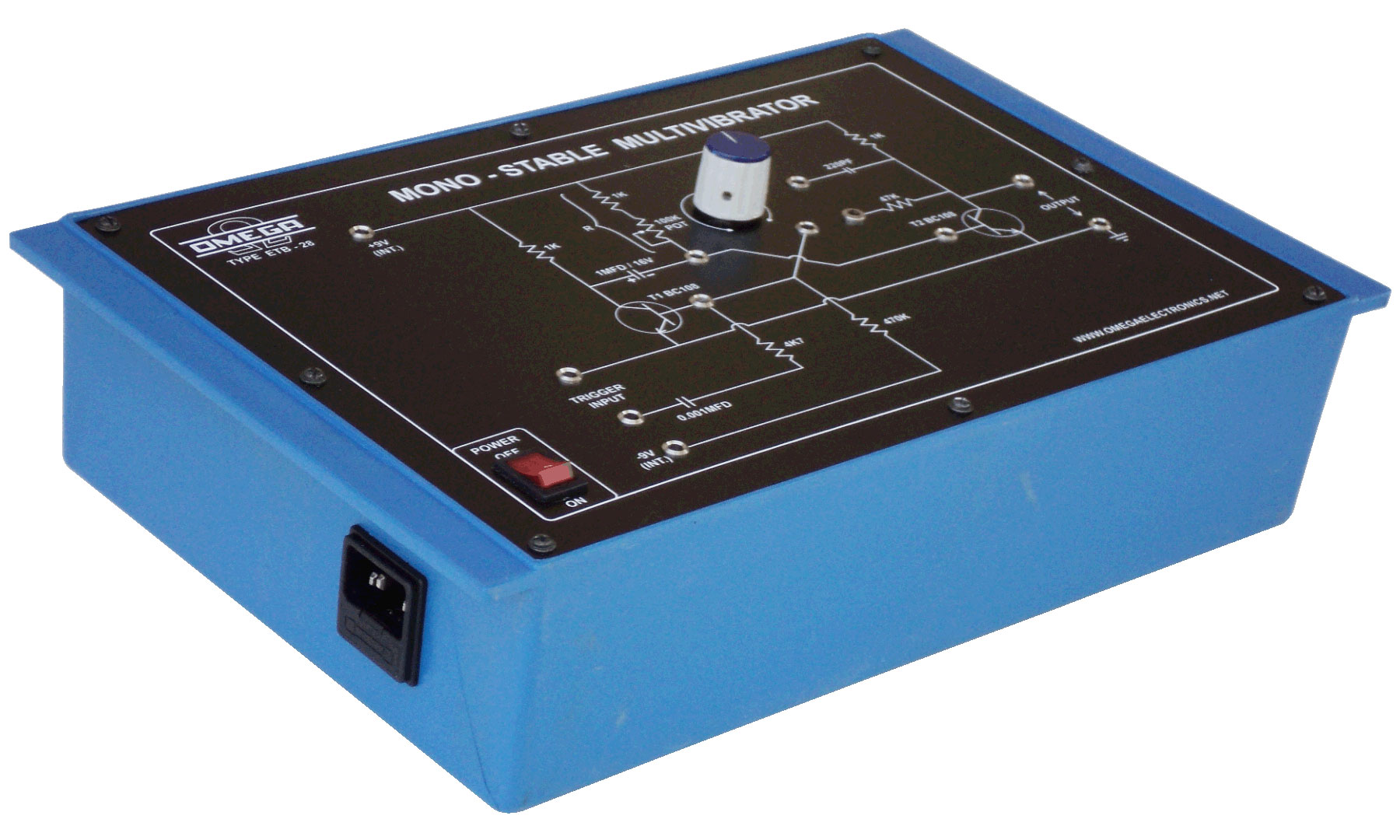 Mono-Stable Multivibrator with power supply