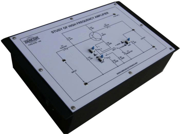 Study of High Frequency Amplifier  with power supply