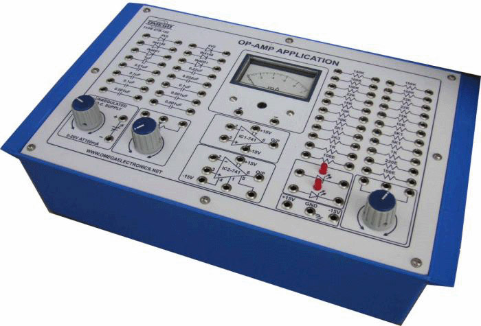 Op-Amp Applications  with power supply and 1 meters