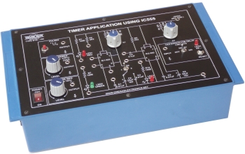 Timer Applications IC-555 No. 2  with power supply and 2 oscillator