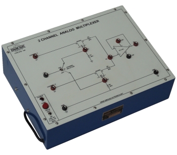 Two Channel Analogue Multiplexer with Power Supply