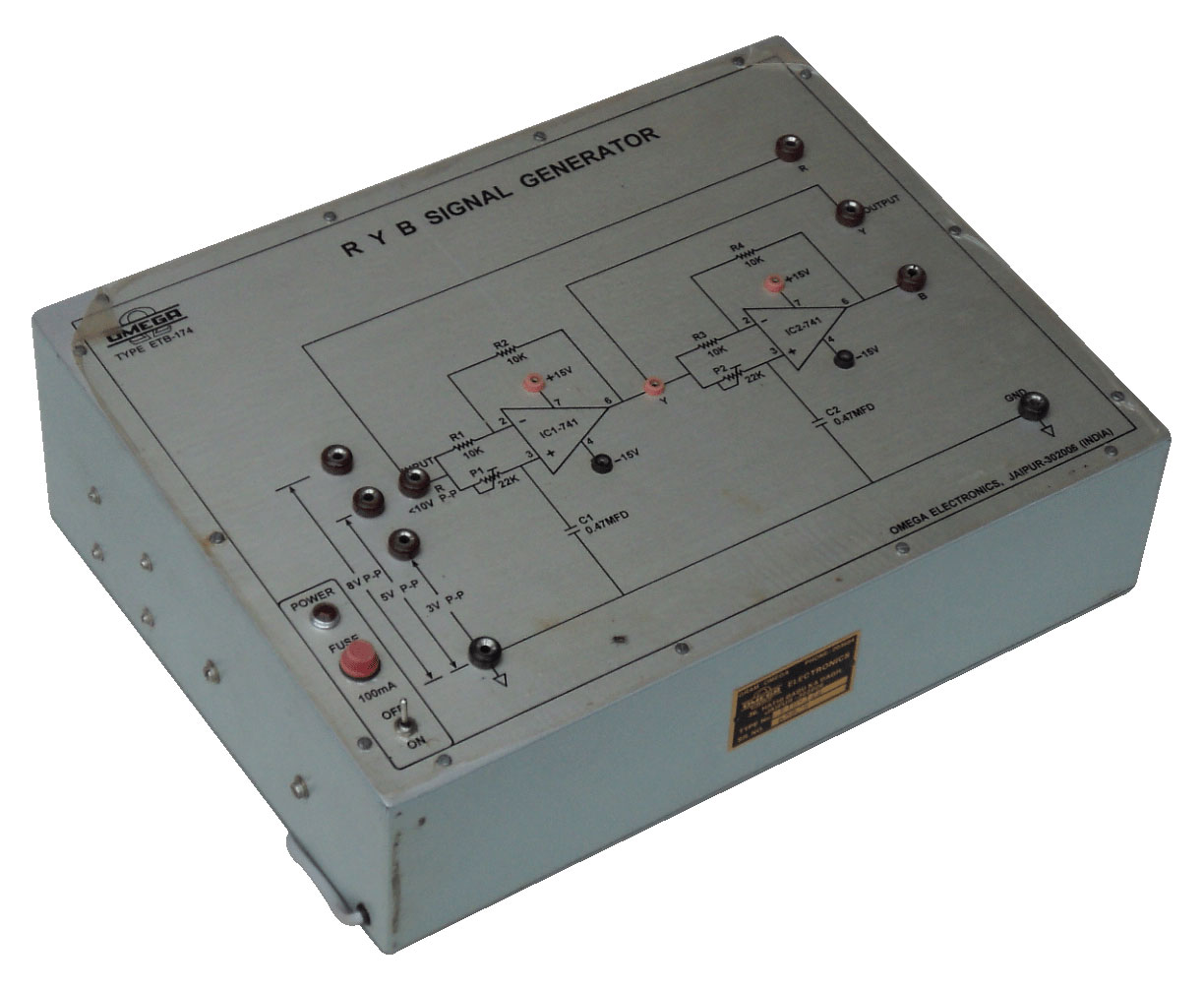 R Y B Signal Generator with Power Supply