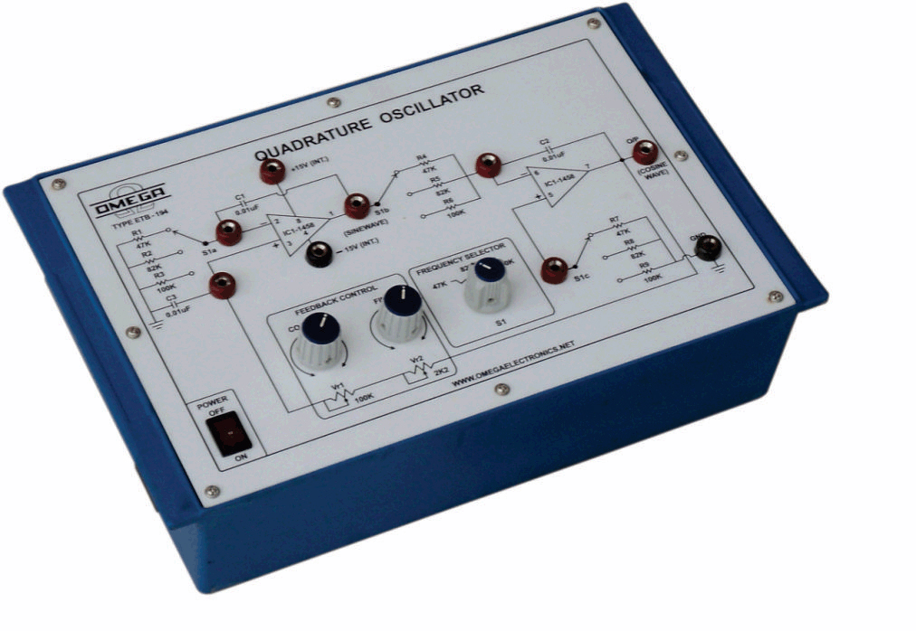 Quadrature Oscillator with Power Supply