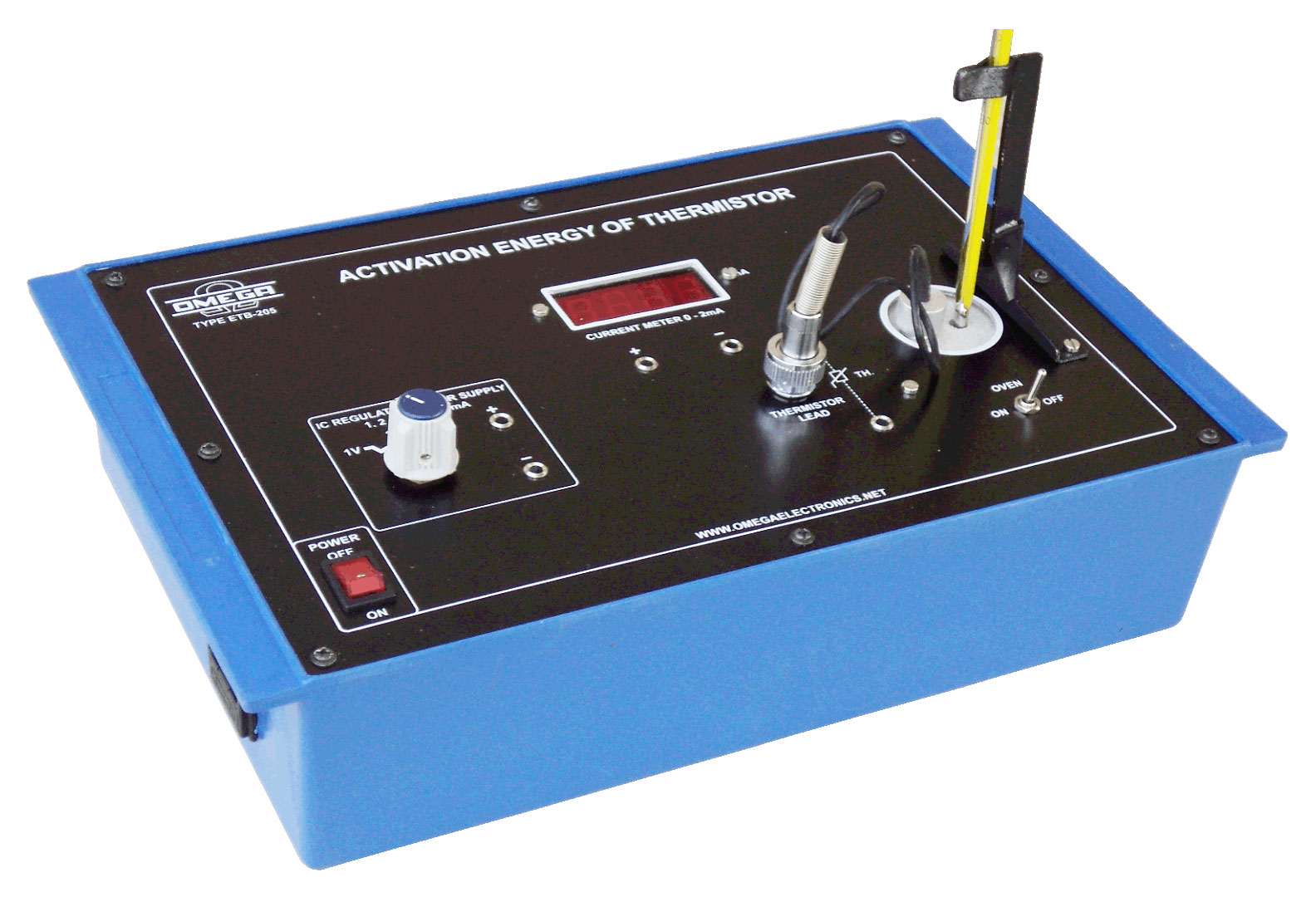 Activation Energy of a Thermistor with P/S & 1 digital meter (C.R.)