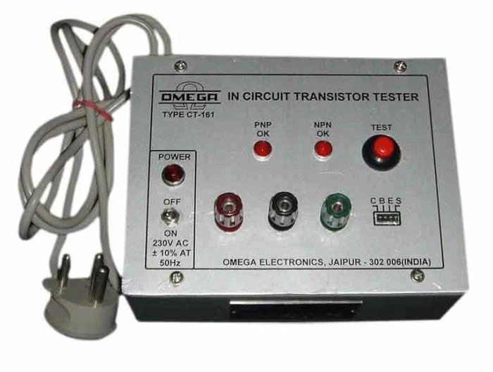 In-Circuit Transistor Tester