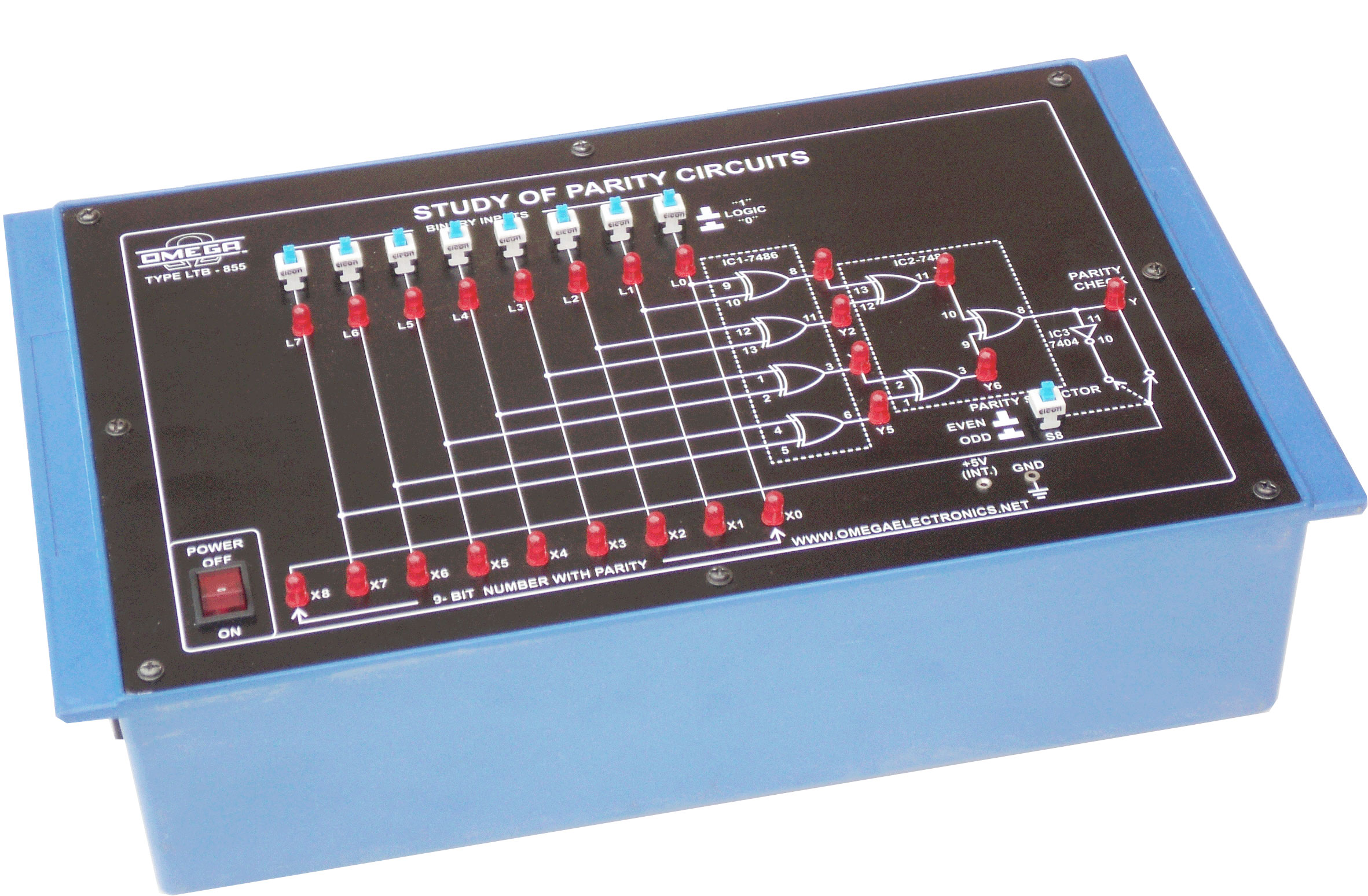 Study of Parity Circuits with Power Supply (C.R.)