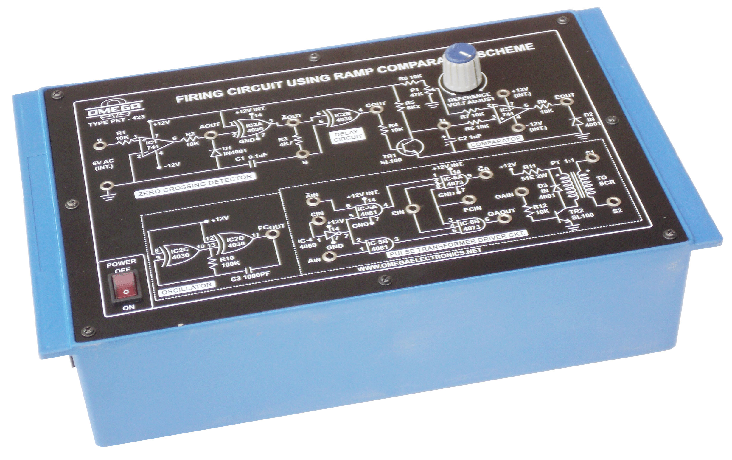 Firing circuit  using Ramp Comparator Scheme with Power Supply