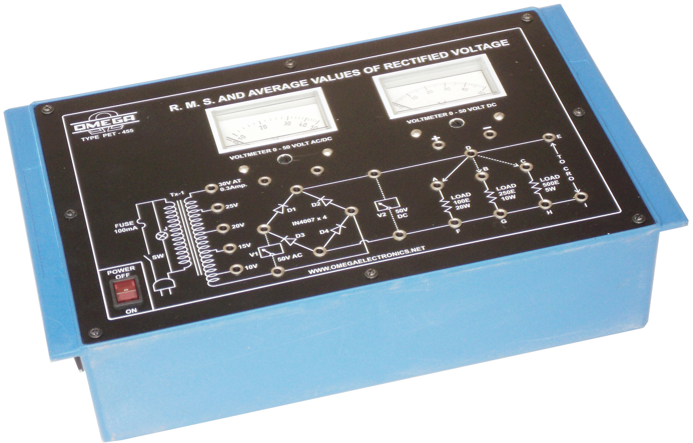 R.M.S. & Average Values of Rectified Voltage