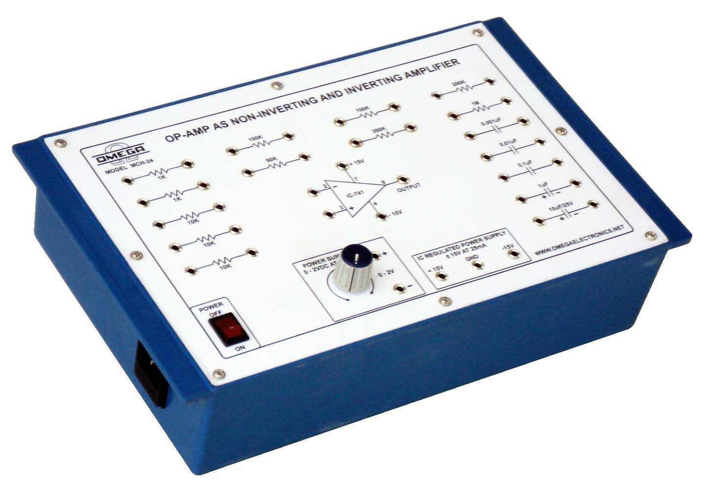 Op-Amp as non-inverting and inverting amplifier